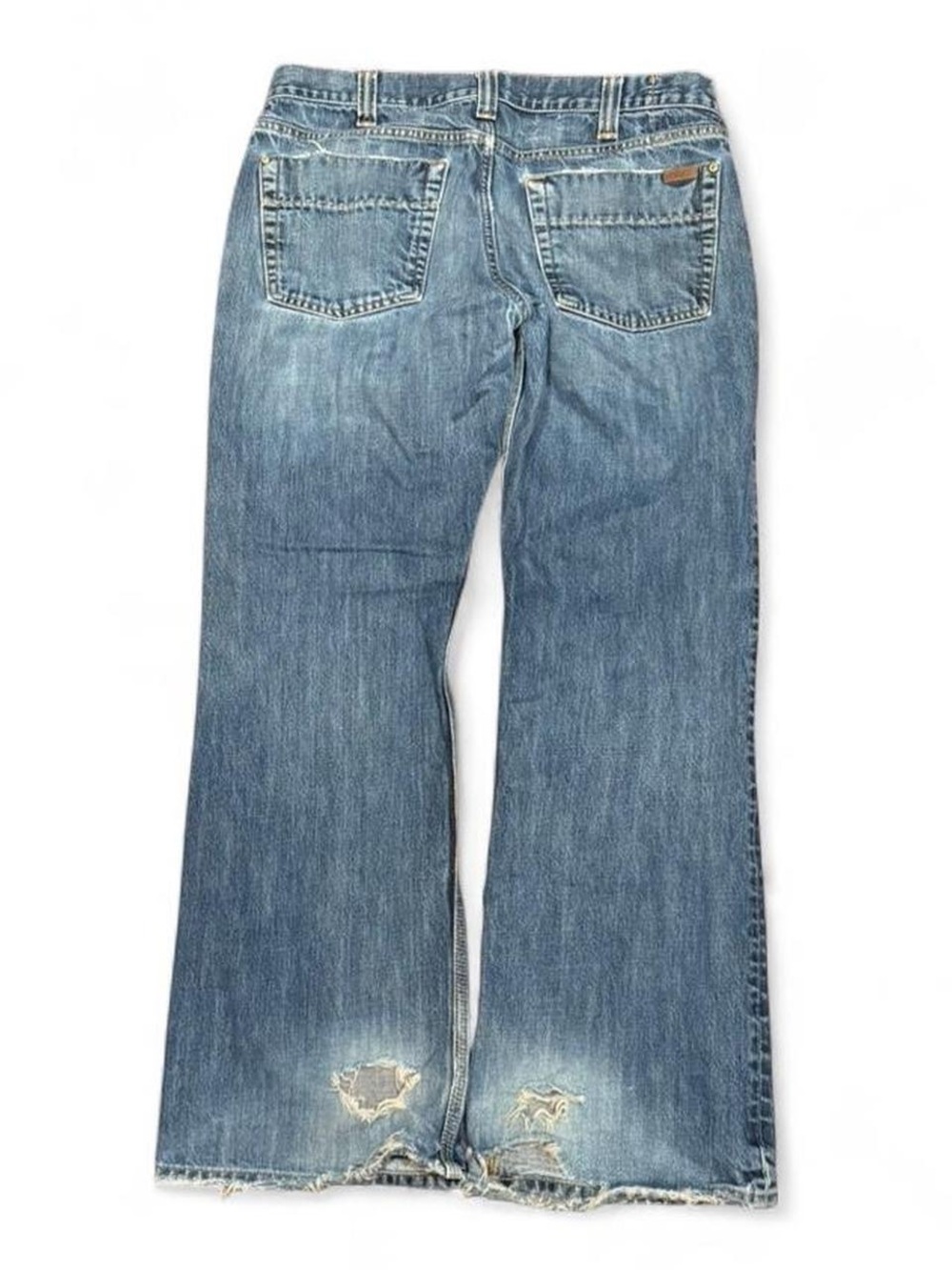 Y2K Carhartt Faded Distressed Bootcut Jeans